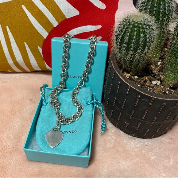 Tiffany & Co. Heart Tag Necklace - Picture 1 of 5